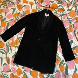 Old navy black coat